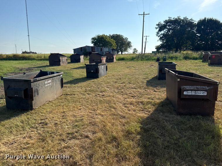 image for item FC4400 (4) Wastequip dumpsters