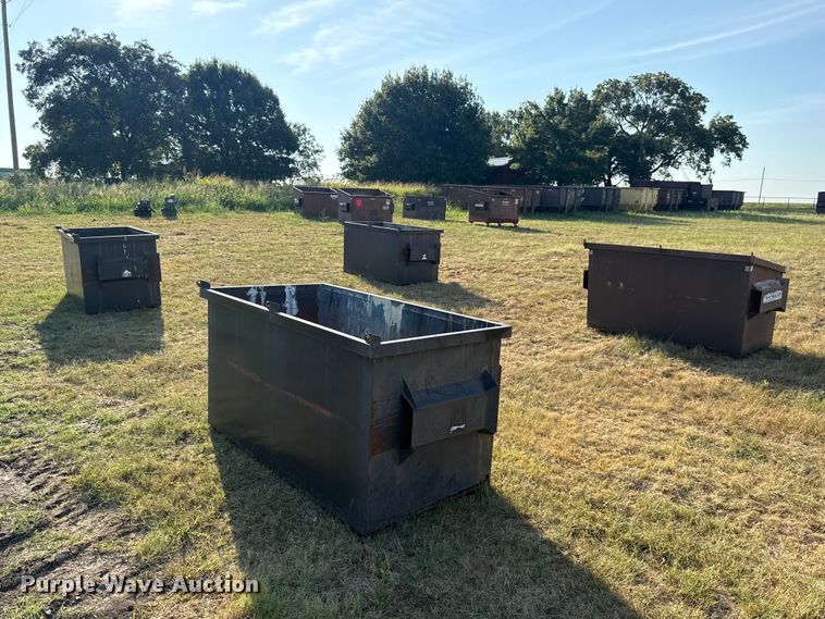 image for item FC4400 (4) Wastequip dumpsters