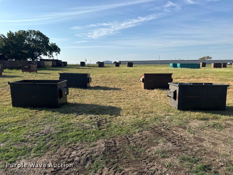 image for item FC4400 (4) Wastequip dumpsters