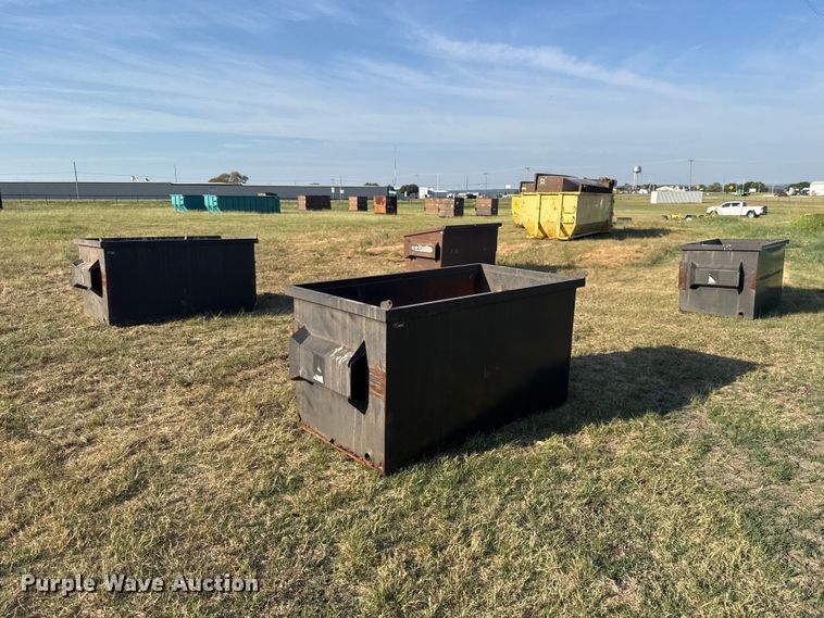 image for item FC4400 (4) Wastequip dumpsters