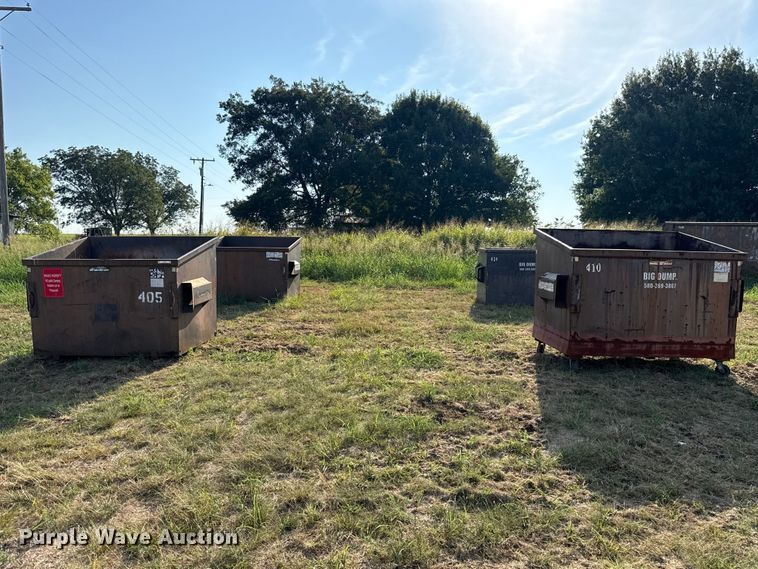 image for item FC4401 (4) Wastequip dumpsters