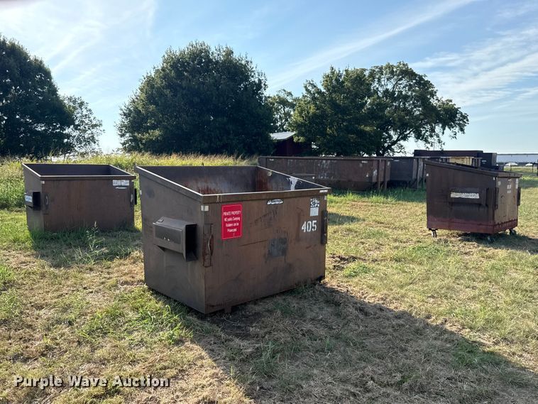 image for item FC4401 (4) Wastequip dumpsters
