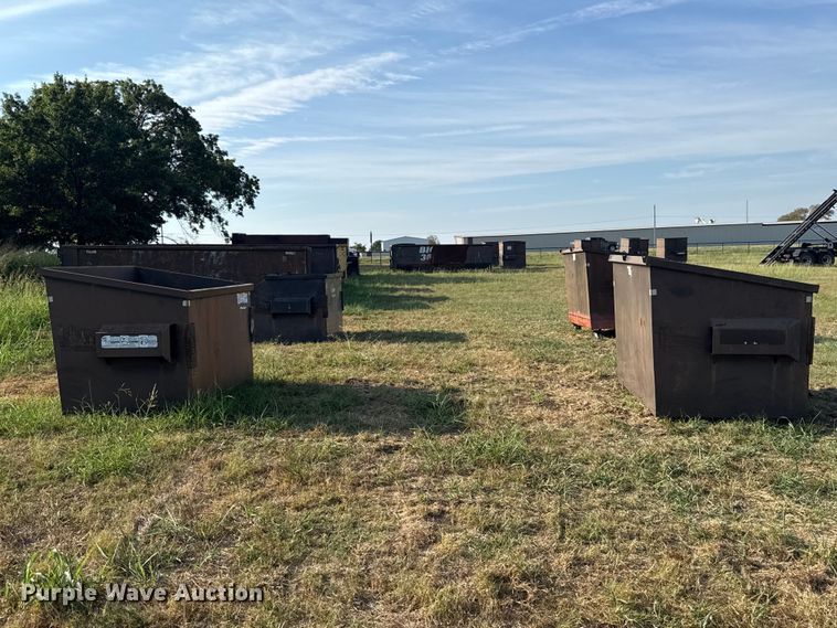 image for item FC4401 (4) Wastequip dumpsters