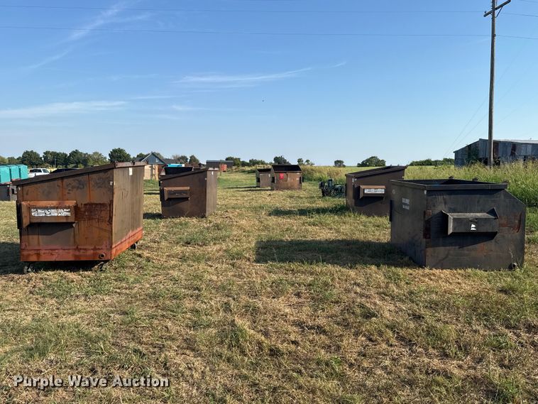 image for item FC4401 (4) Wastequip dumpsters