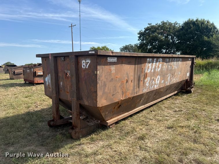 Wastequip roll-off dumpster