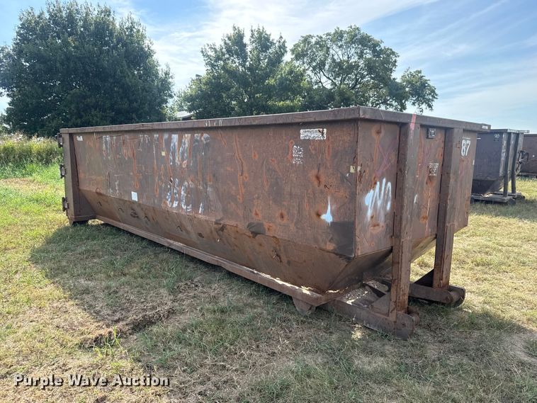 image for item FC4402 Wastequip roll-off dumpster