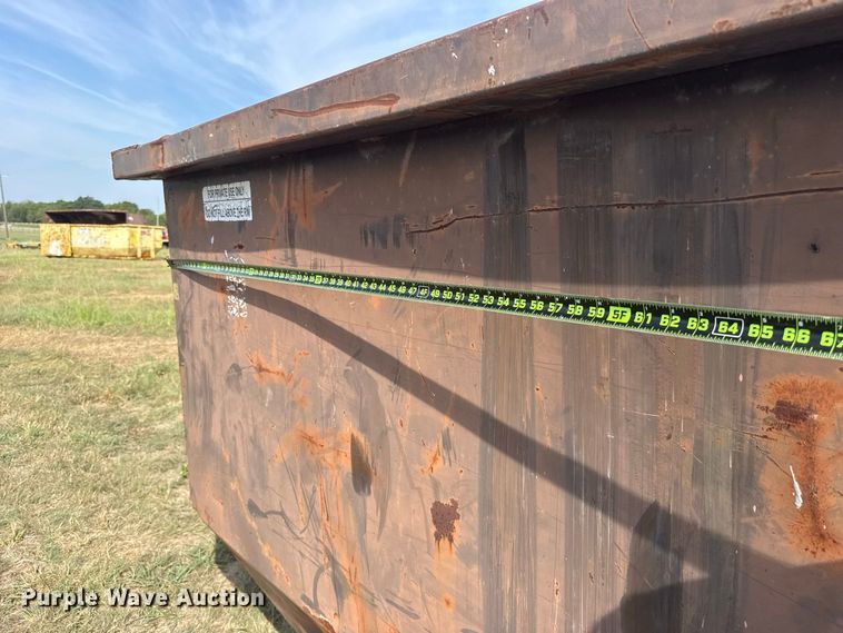 image for item FC4402 Wastequip roll-off dumpster