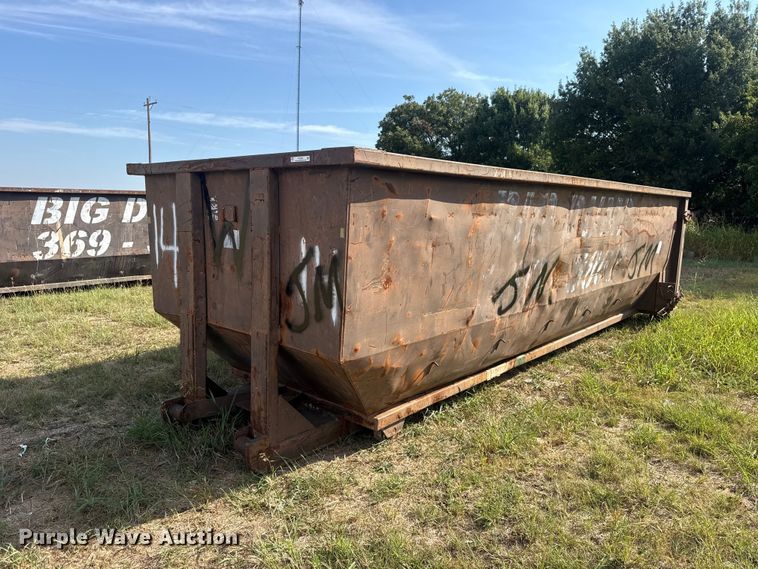 Wastequip roll-off dumpster
