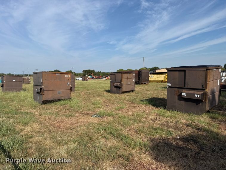image for item FC4409 (6) Wastequip dumpsters