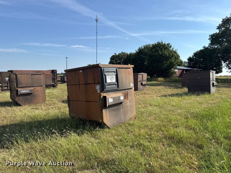 image for item FC4409 (6) Wastequip dumpsters