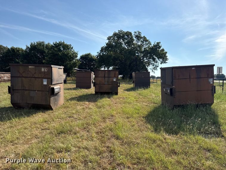 image for item FC4409 (6) Wastequip dumpsters