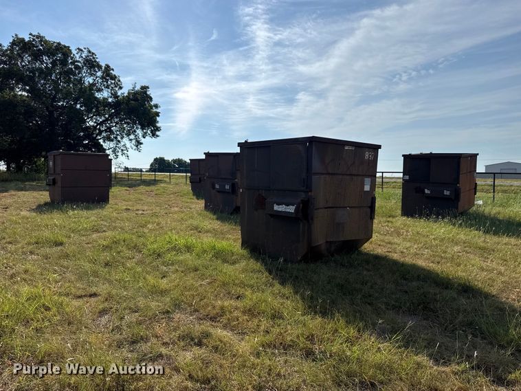 image for item FC4409 (6) Wastequip dumpsters