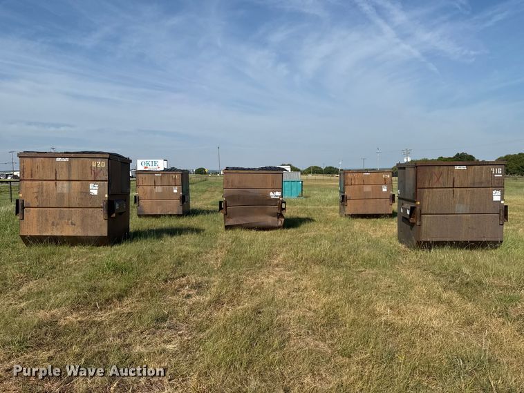 image for item FC4410 (5) Wastequip dumpsters