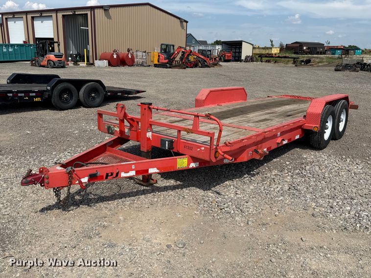 2020 PJ T6202 tilt deck equipment trailer