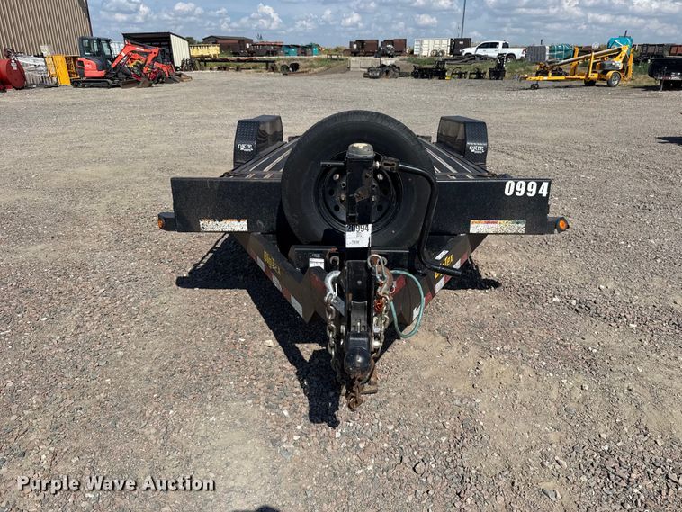 image for item FC4416 2023 Big Tex 14TL-20BK tilt deck equipment trailer