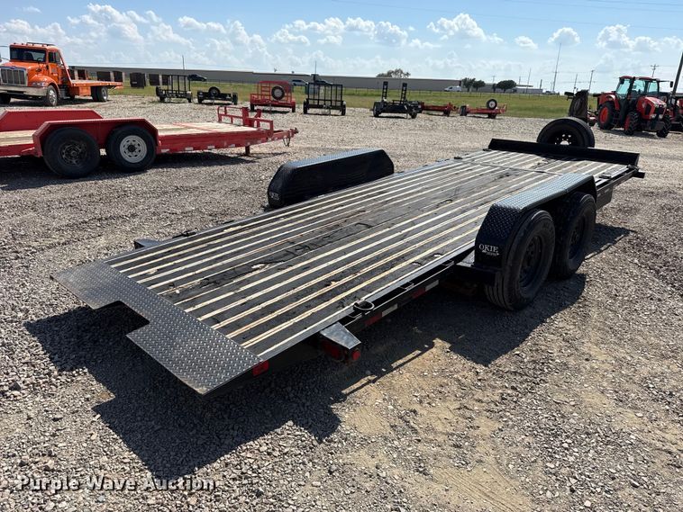 image for item FC4416 2023 Big Tex 14TL-20BK tilt deck equipment trailer