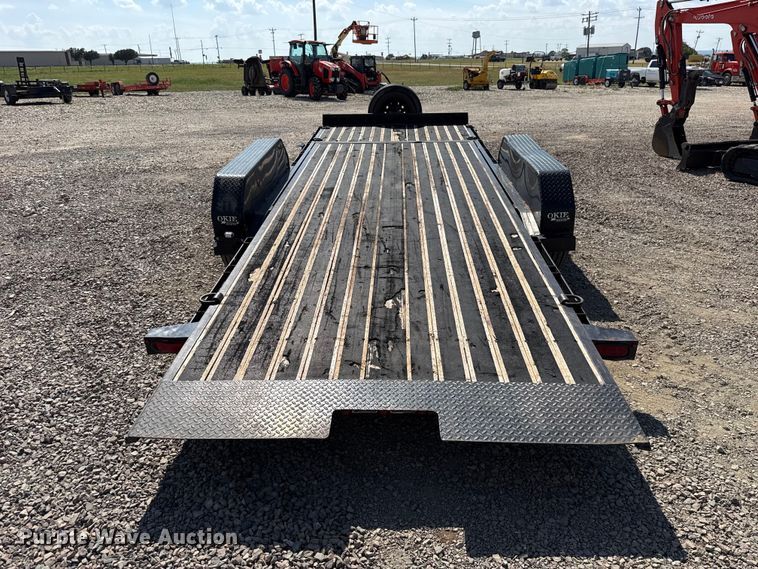 image for item FC4416 2023 Big Tex 14TL-20BK tilt deck equipment trailer