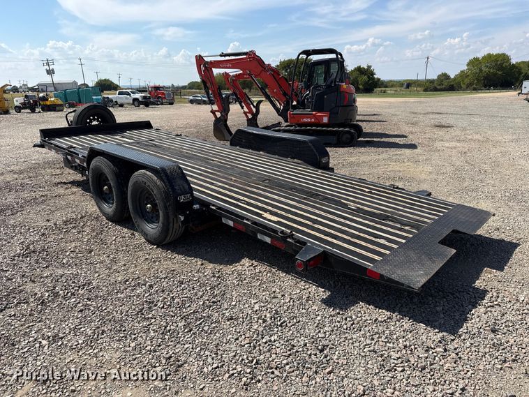 image for item FC4416 2023 Big Tex 14TL-20BK tilt deck equipment trailer