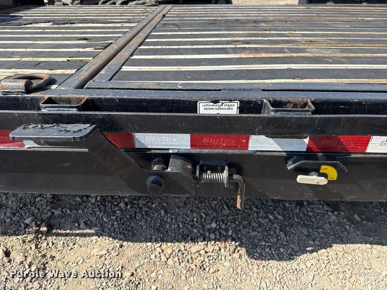 image for item FC4416 2023 Big Tex 14TL-20BK tilt deck equipment trailer