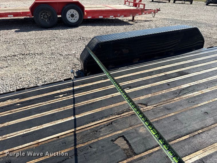 image for item FC4416 2023 Big Tex 14TL-20BK tilt deck equipment trailer