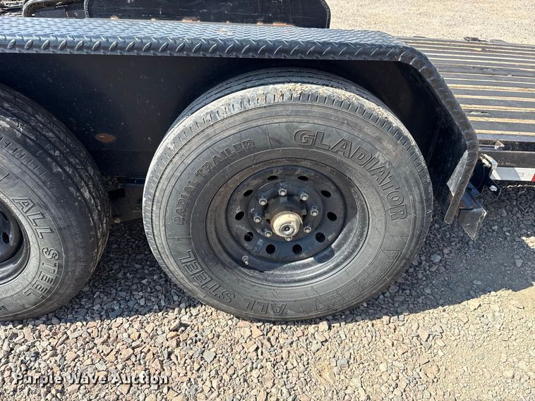 image for item FC4416 2023 Big Tex 14TL-20BK tilt deck equipment trailer