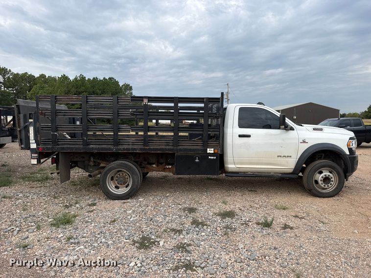 image for item FC4463 2022 RAM 5500 flatbed truck