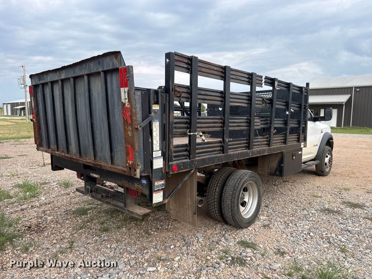 image for item FC4463 2022 RAM 5500 flatbed truck