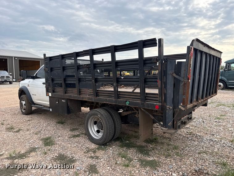 image for item FC4463 2022 RAM 5500 flatbed truck