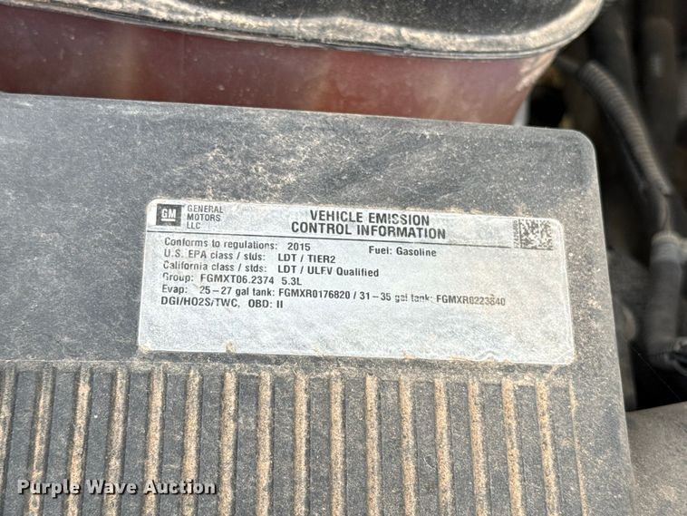 image for item FC4464 2015 GMC Sierra 1500 Crew Cab pickup truck