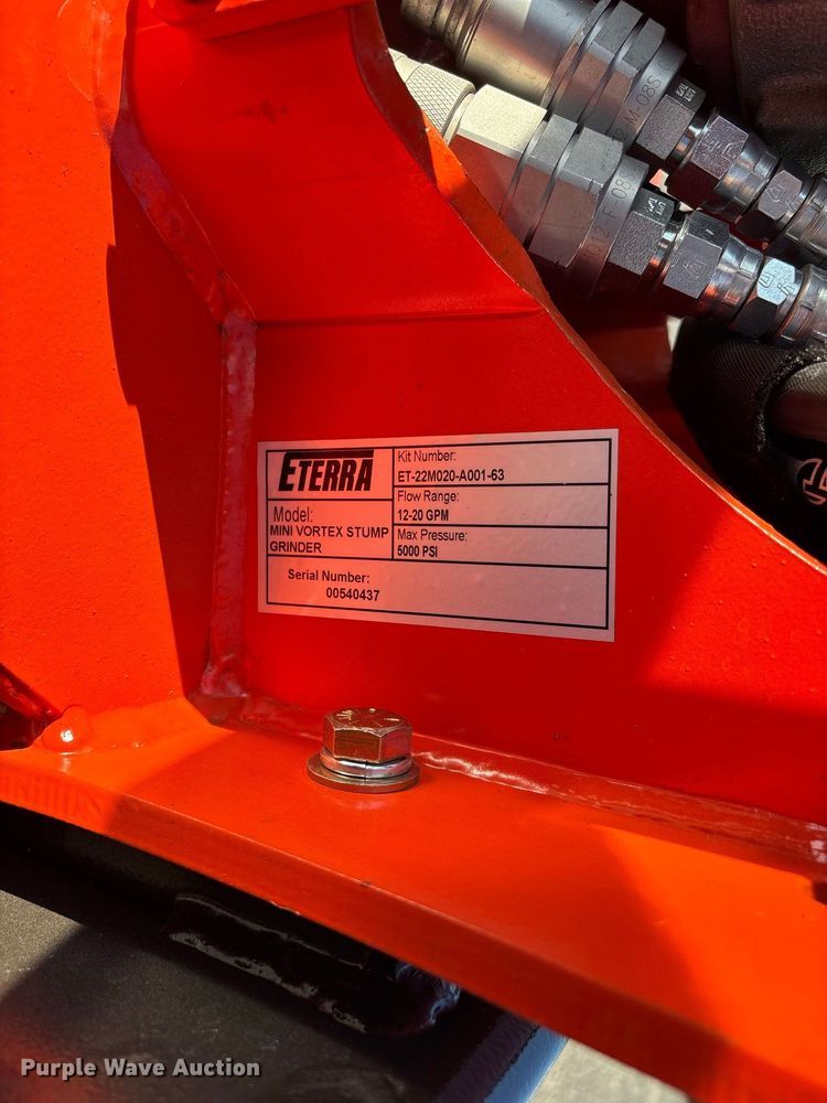 image for item FG0679 Eterra Mini Vortex compact utility loader stump grinder