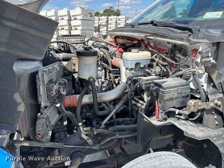 image for item FG0710 2021 Chevrolet Silverado 6500HD flatbed truck