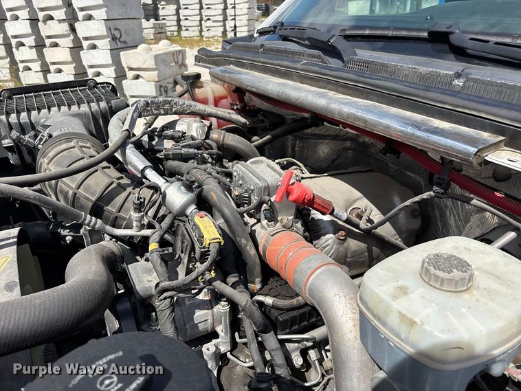 image for item FG0710 2021 Chevrolet Silverado 6500HD flatbed truck