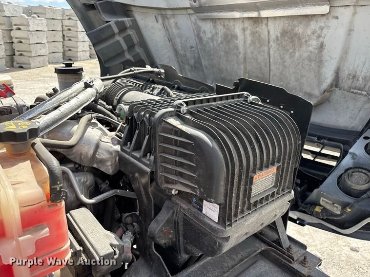 image for item FG0710 2021 Chevrolet Silverado 6500HD flatbed truck