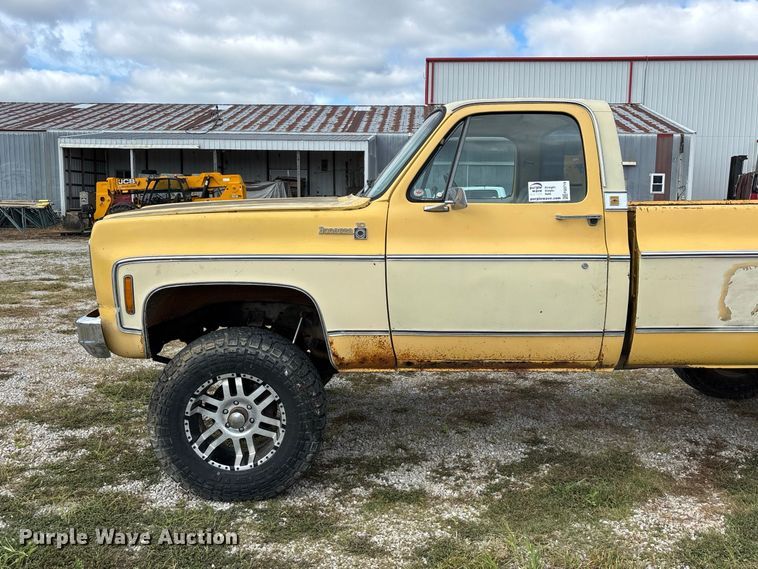 image for item FG0719 1978 Chevrolet Bonanza K10 pickup truck
