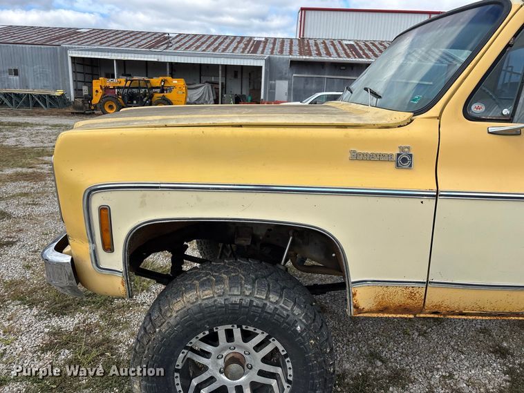 image for item FG0719 1978 Chevrolet Bonanza K10 pickup truck