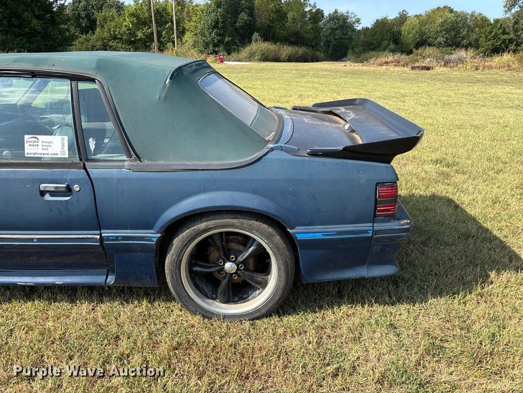 image for item FG0722 1989 Ford Mustang 