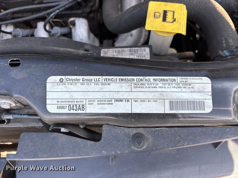image for item FG0723 2010 Dodge Grand Caravan van