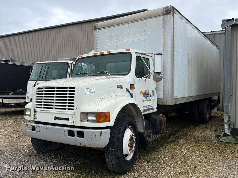 1996 International 4700 box truck