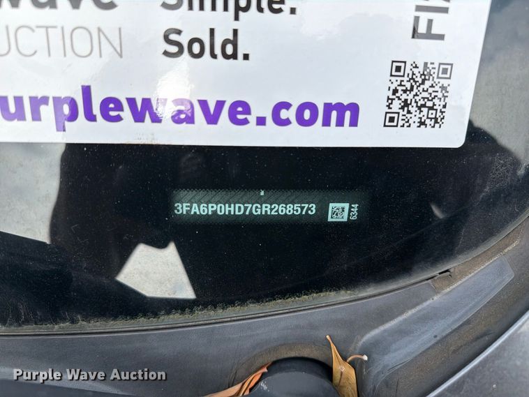 image for item FI2029 2016 Ford Fusion  