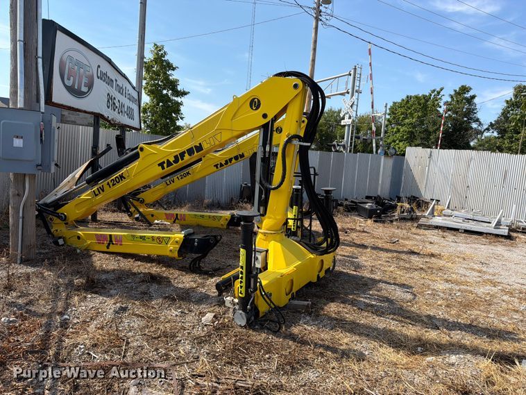 image for item FK3430 2021 Hyva HYLIV-LC120K  articulating knuckle boom crane