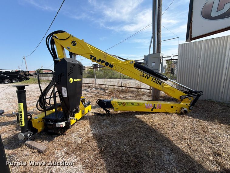 image for item FK3430 2021 Hyva HYLIV-LC120K  articulating knuckle boom crane