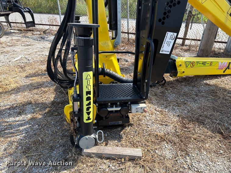 image for item FK3430 2021 Hyva HYLIV-LC120K  articulating knuckle boom crane