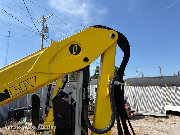 image for item FK3430 2021 Hyva HYLIV-LC120K  articulating knuckle boom crane