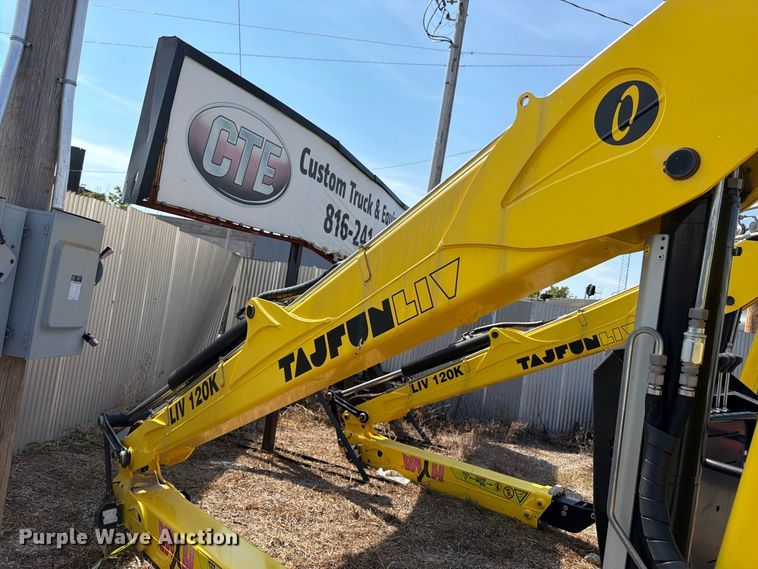 image for item FK3430 2021 Hyva HYLIV-LC120K  articulating knuckle boom crane