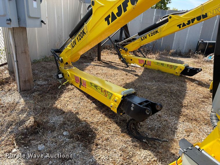 image for item FK3430 2021 Hyva HYLIV-LC120K  articulating knuckle boom crane