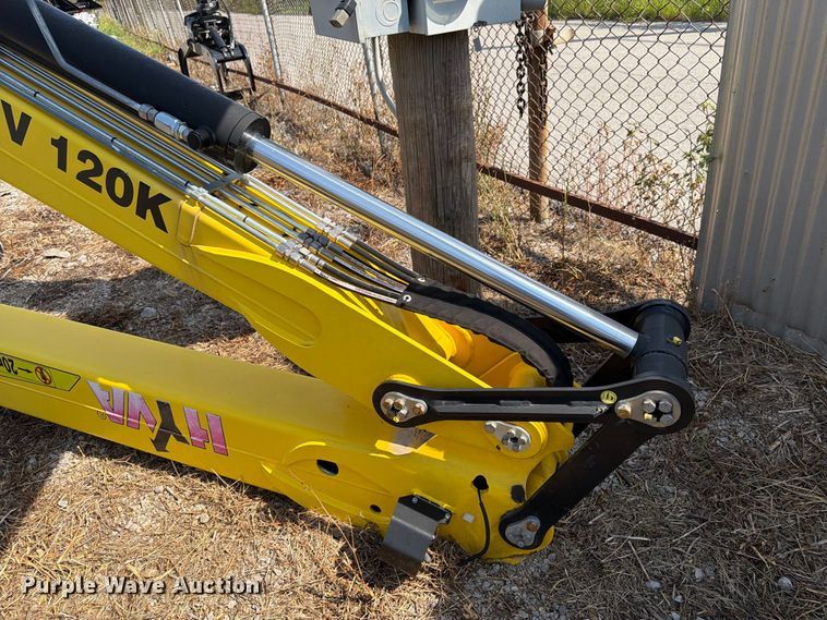 image for item FK3430 2021 Hyva HYLIV-LC120K  articulating knuckle boom crane