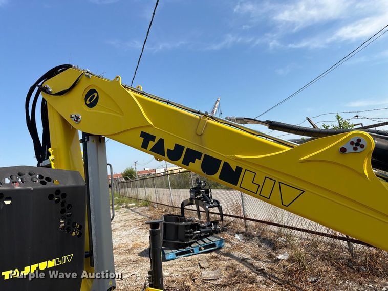image for item FK3430 2021 Hyva HYLIV-LC120K  articulating knuckle boom crane