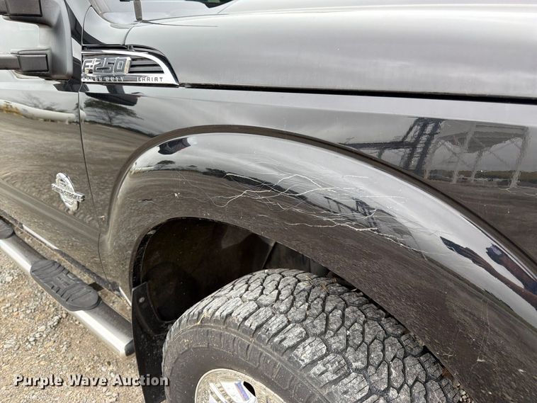 image for item FK3472 2016 Ford F250 Super Duty Crew Cab pickup truck