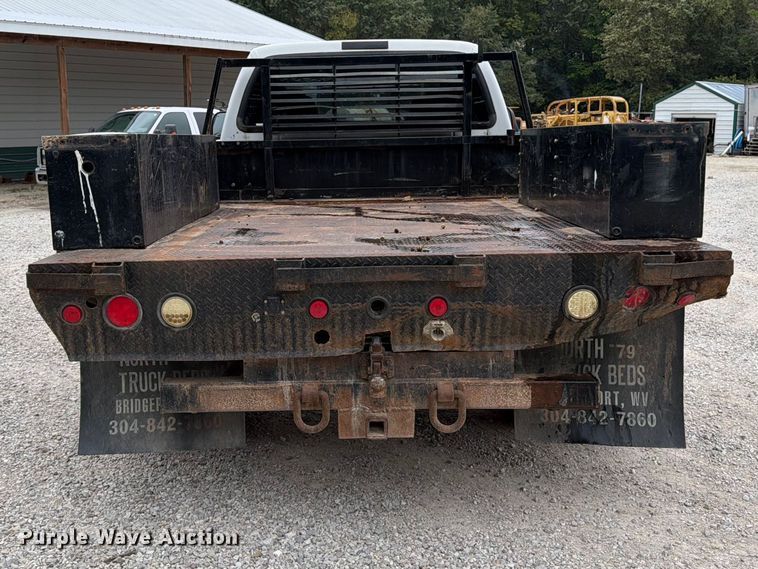 image for item FK3481 2005 Ford F450 Crew Cab flatbed truck