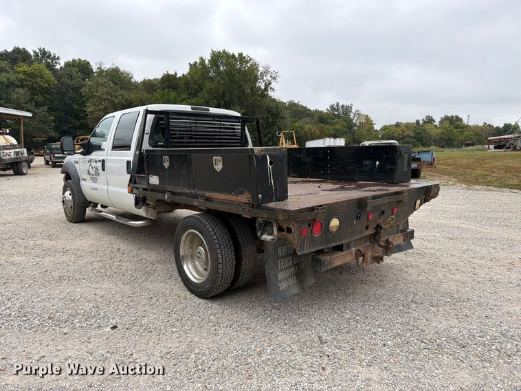 image for item FK3481 2005 Ford F450 Crew Cab flatbed truck